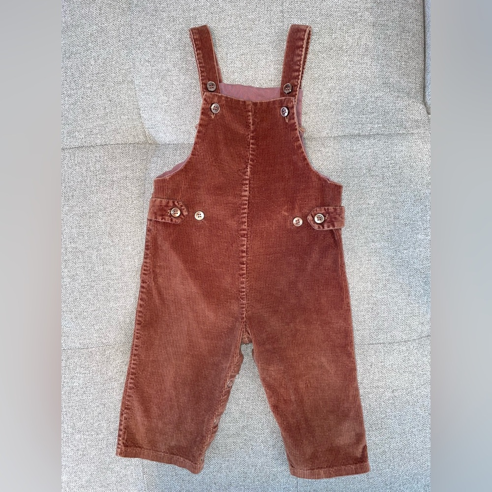 Vintage Corduroy Overalls